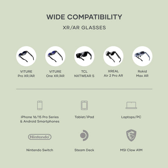 Mobile XR Hub with microSD Reader Space Gray
