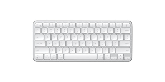 SLIM EX1 Wireless QWERTY Keyboard Silver