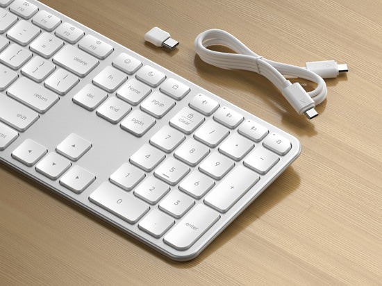 SLIM EX3 Wireless QWERTY Keyboard Silver