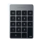 Aluminum Slim Rechargeable Bluetooth Keypad Space Grey
