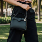 Vegan-Leather FindAll™ Keychain Black