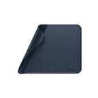 Vegan-Leather Premium Mouse Pad Blue