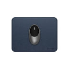 Vegan-Leather Premium Mouse Pad Blue