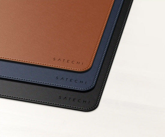 Vegan-Leather Premium Mouse Pad Black