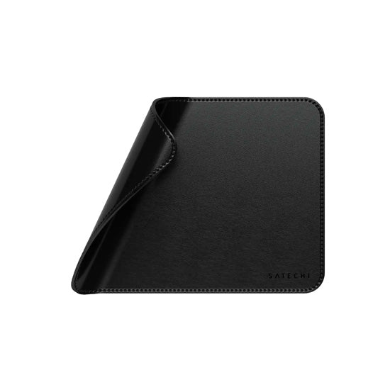 Vegan-Leather Premium Mouse Pad Black