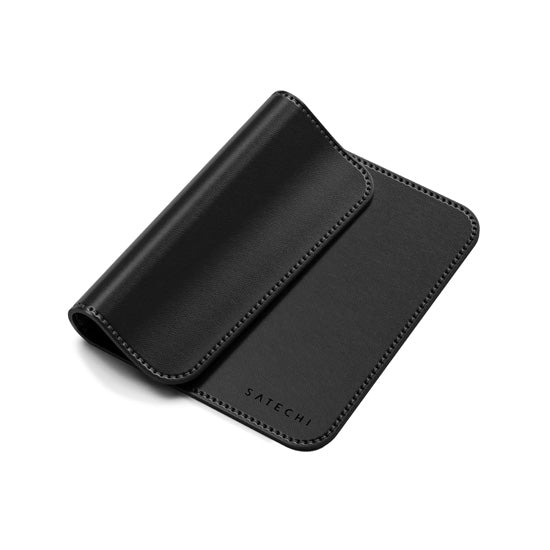 Vegan-Leather Premium Mouse Pad Black
