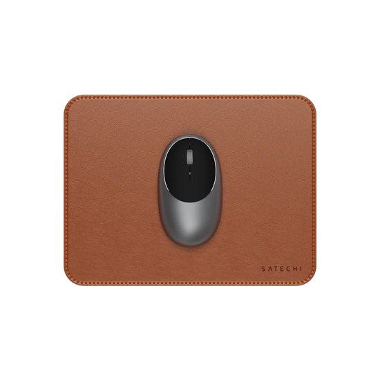Vegan-Leather Premium Mouse Pad Brown