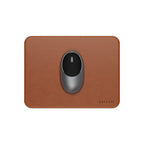 Vegan-Leather Premium Mouse Pad Brown
