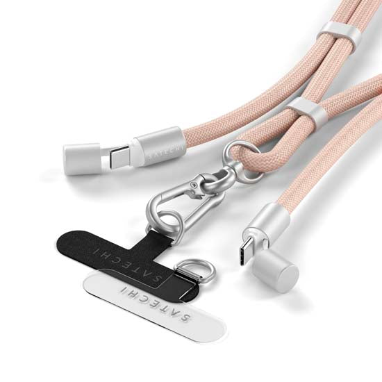 OntheGo™ Crossbody Lanyard Cable Desert Rose