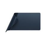 Vegan-Leather Premium Desk Mat Blue