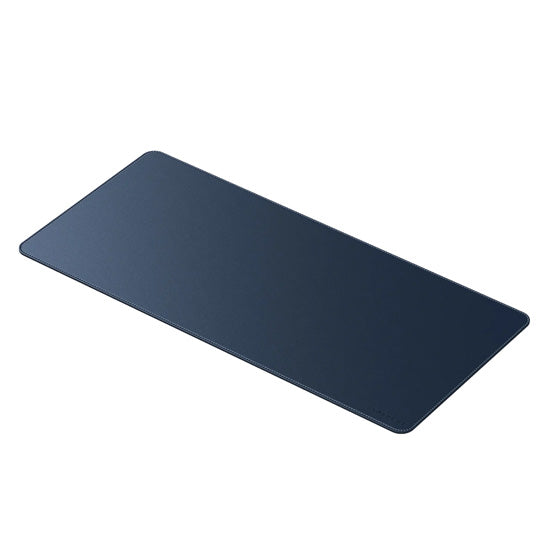 Vegan-Leather Premium Desk Mat Blue