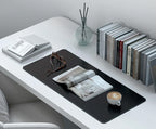 Vegan-Leather Premium Desk Mat Black