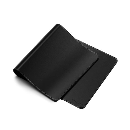 Vegan-Leather Premium Desk Mat Black