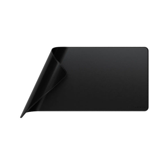 Vegan-Leather Premium Desk Mat Black