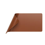 Vegan-Leather Premium Desk Mat Brown