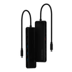 13-in-1 USB-C triple display multiport adapter Black