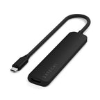 6-in-1 USB-C Slim Multiport Adapter Black