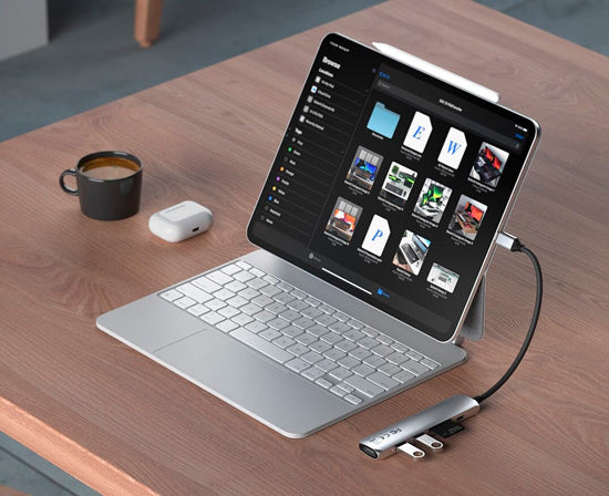 6-in-1 USB-C Slim Multiport Adapter Silver