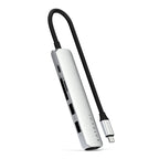 6-in-1 USB-C Slim Multiport Adapter Silver