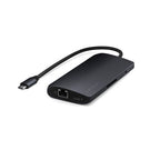 USB-C 8K to Ethernet V3 Multiport Adapter Midnight