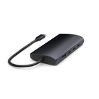 USB-C 8K to Ethernet V3 Multiport Adapter Midnight