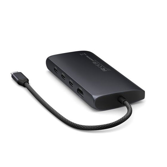 USB-C 8K to Ethernet V3 Multiport Adapter Midnight