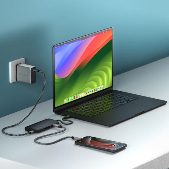 USB-C 8K to Ethernet V3 Multiport Adapter Silver