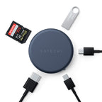 OntheGo 5-in-1 Multiport Adapter Indigo