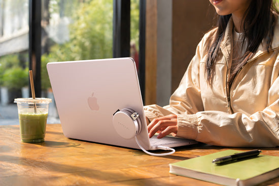 OntheGo 5-in-1 Multiport Adapter Blush