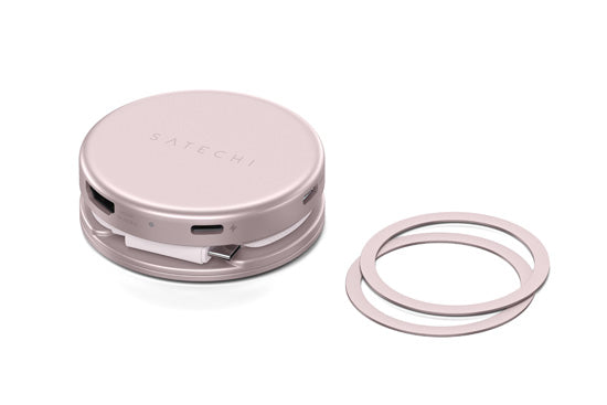 OntheGo 5-in-1 Multiport Adapter Blush