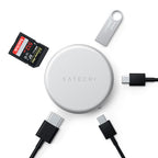 OntheGo 5-in-1 Multiport Adapter Silver