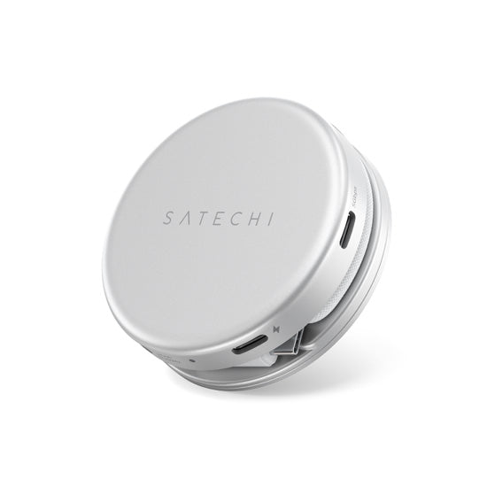 OntheGo 5-in-1 Multiport Adapter Silver