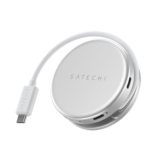 OntheGo 5-in-1 Multiport Adapter Silver