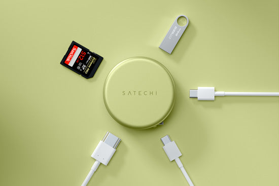 OntheGo 5-in-1 Multiport Adapter Citrus