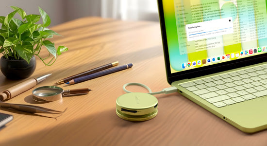 OntheGo 5-in-1 Multiport Adapter Citrus