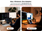 ExtendView™ USB4 Dual HDMI Adapter Black