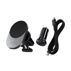 Qi2 Wireless Car Charger Space Gray