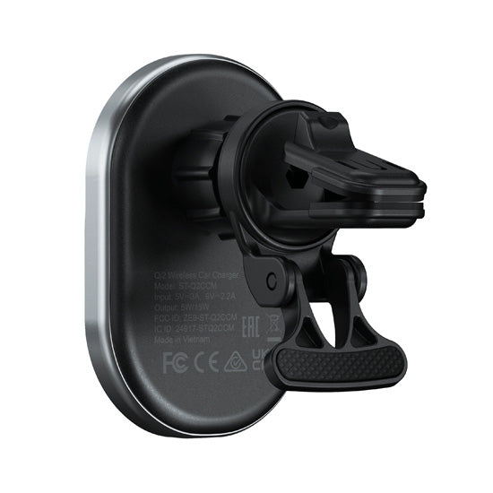 Qi2 Wireless Car Charger Space Gray