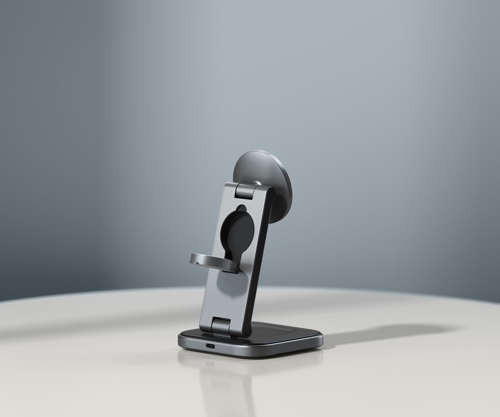 3-in-1 Foldable charger Qi2
