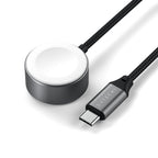 USB-C Fast Charging Cable For Apple Watch Space Gray