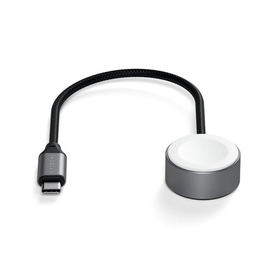 USB-C Fast Charging Cable For Apple Watch Space Gray