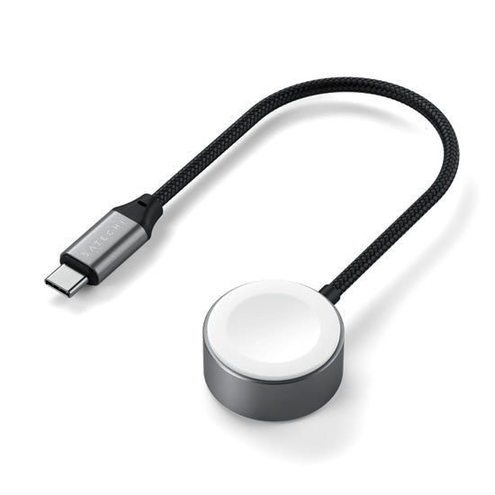 USB-C Fast Charging Cable For Apple Watch Space Gray