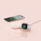 Chargeur sans fil OnTheGo 2-en-1 Pink