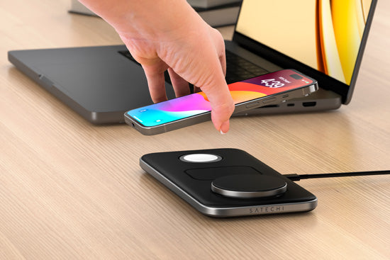 Qi2 TRIO Wireless Charging Pad Black