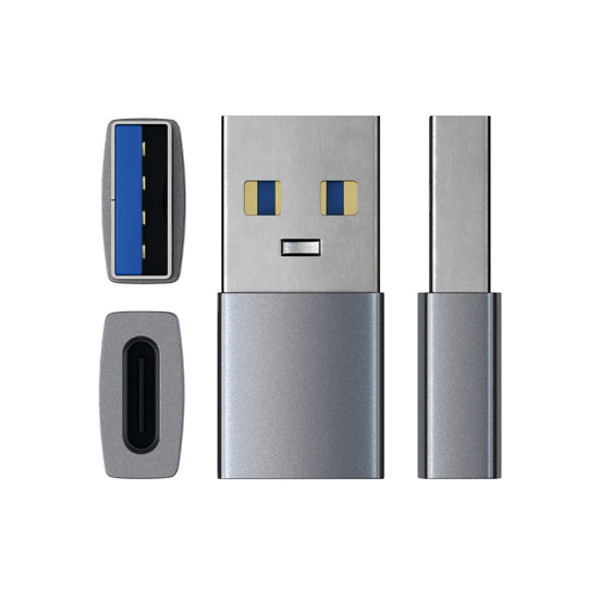 USB-A to USB-C adapter Space Gray