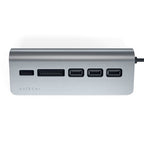 TYPE-C ALUMINUM USB 3.0 HUB & CARD READER Space Gray
