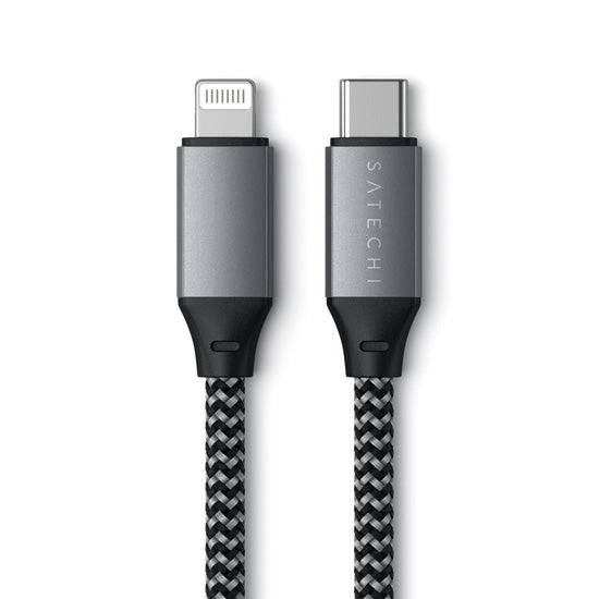 USB-C to Lightning cable (0,25 m) Grey