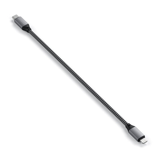 USB-C to Lightning cable (0,25 m) Grey