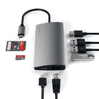Multiports USB-C 4K et Ethernet V2 Space Gray