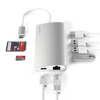 Multiports USB-C 4K et Ethernet V2 Argent